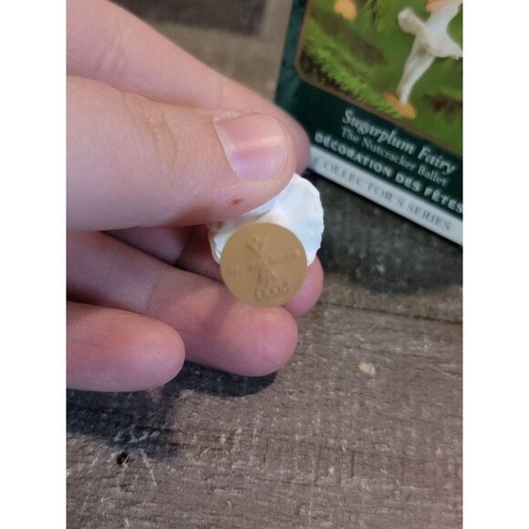 Hallmark Sugar Plum Fairy Nutcracker ballet 2000 ballerina Mini ornament - Picture 4 of 4